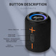 Портативна роздільна Bluetooth-колонка CYBORIS C10 2в1 20W IPX6: стерео 360°, 24г відтворення, Чорна