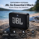 Портативна колонка JBL Go Essential 2 Black| Bluetooth 4.2, 3.1 Вт, IP67, до 5 год, USB-C, компактна акустика
