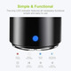 Портативна Bluetooth колонка EWA A106 Pro Black Бездротова міні акустика з басовим випромінювачем Водонепроникна IP67 Чохол