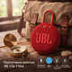 Портативна колонка JBL Clip 3 Red Bluetooth, IPX7, до 10 год, мікрофон, карабін, компактна акустика