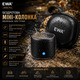 Портативна Bluetooth колонка EWA A106 Pro Black Бездротова міні акустика з басовим випромінювачем Водонепроникна IP67 Чохол