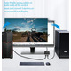 Двонаправлений перемикач DisplayPort 8K DP 1.4 8K@30Hz 4K@120Hz Розгалужувач-конвертер для кількох джерел та дисплеїв