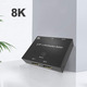 Двонаправлений перемикач DisplayPort 8K DP 1.4 8K@30Hz 4K@120Hz Розгалужувач-конвертер для кількох джерел та дисплеїв