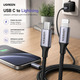 Кабель UGREEN USB-C to Lightning 1м Black — Зарядний кабель Type-C для iPhone з сертифікацією Apple MFi та швидкою зарядкою PD