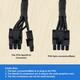 СТОК Кабель PCIE YieJoya для EVGA, 65 см