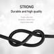 Зарядний кабель USB Type-C з нейлоновим плетенням, сертифікований MFi, кабель Apple Lightning, швидка зарядка (швидше в 2,5 рази)