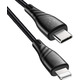 Зарядний кабель USB Type-C з нейлоновим плетенням, сертифікований MFi, кабель Apple Lightning, швидка зарядка (швидше в 2,5 рази)
