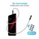 Кабель AUX 3.5 mm - 3.5 mm mini jack M / F Tiegem 1 метр