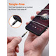 Кабель AUX 3.5 mm - 3.5 mm mini jack M / F Tiegem 1 метр