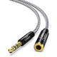 Кабель AUX 3.5 mm - 3.5 mm mini jack M / F Tiegem 1 метр