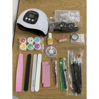 Б/В Набір для манікюру  з лампою Starter Kit SPTHTHHPY