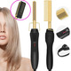 Електричний гребінець випрямляч для волосся з насадкою High Heat Brush / Стайлер гребінець для вирівнювання волосся