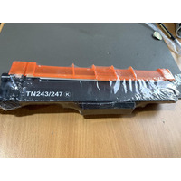 Сумісний тонер-картридж Brother TN243K / TN247K (Black) — Високоякісний аналог для лазерних принтерів Brother (Без чіпа)