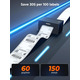 Термопринтер етикеток MUNBYN RealWriter 130B (Bluetooth / USB) бездротовий термопринтер 4x6 для посилок
