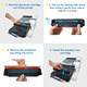 Набір картриджів HP 201X (CF400X) для HP Color LaserJet Pro M252, M277 — Комплект 4 шт. (Black, Cyan, Yellow, Magenta), Premium