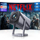 Міні-проектор iWIMIUS S29 30000 люмен Smart FHD 1080P портативний проектор з підтримкою 4K, Wi-Fi6 Bluetooth 50% зум 360°