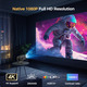 Відеопроектор Alwtniet HY310 4K Full HD Android 11: Ваш персональний кінотеатр з автокорекцією та Wi-Fi 6
