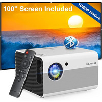 СТОК Портативний проектор BIGASUO 2021 Native 1080p