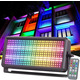 Професійний LED прожектор-стробоскоп LeLegt 150W Thunderbolt: RGBW ефект, 450 світлодіодів, DMX512, пульт ДК