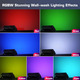 Професійний LED прожектор-стробоскоп LeLegt 150W Thunderbolt: RGBW ефект, 450 світлодіодів, DMX512, пульт ДК