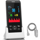 Пульсоксиметр акумуляторний на палець HealthTree JKS50F Bluetooth — Портативний оксиметр з OLED-дисплеєм та пам'яттю (НТ-JKS50F)