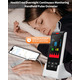 Пульсоксиметр акумуляторний на палець HealthTree JKS50F Bluetooth — Портативний оксиметр з OLED-дисплеєм та пам'яттю (НТ-JKS50F)