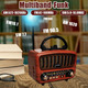 Ретро-радіо Pilanmall AM/FM/SW з Bluetooth 5.0 — Портативна акустика, Акумулятор 1800 мАг, Solar, USB, TF, AUX