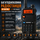 Радіостанція GT-5R Pro 5 Вт: Багатодіапазонна рація (VHF/UHF/Airband), NOAA, 1600 каналів, сумісна з UV-5R