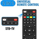 Цифровий ефірний тюнер DVB-T2/C ресивер Romicta TNT HD H.265 HEVC Full HD 1080p Dolby звук універсальний пульт 2-в-1