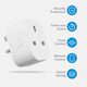 Розумна розетка Meross Smart Wi-Fi Plug Mini, 2шт. в упаковці (версія для Великобританії