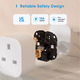 Розумна розетка Meross Smart Wi-Fi Plug Mini, 2шт. в упаковці (версія для Великобританії