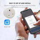 Розумна розетка Teckin SP27 Wi-Fi UK Plug 2300 Вт 10A, набір 3 шт, Alexa, Google Assistant, Smart Socket