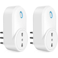 Italian Розумна WiFi розетка Maxcio, WiFi розетка, сумісна з Alexa та Google Home, керування за допомогою застосунку, італійська