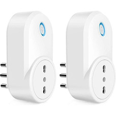 Italian Розумна WiFi розетка Maxcio, WiFi розетка, сумісна з Alexa та Google Home, керування за допомогою застосунку, італійська