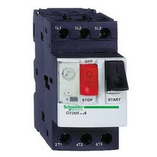 Автоматичний вимикач для трифазних двигунів Schneider Electric TeSys GV2ME10 3P 6,3 А 690 В