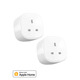 Meross MSS110 Smart Plug Mini - 13A Wi-Fi Plugs Працює з Alexa, Google Home, сумісний із SmartThings Wireless Remote Control Plug