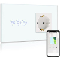 СТОК Розетка Bseed з вимикачем Smart Alexa Roller Shutter