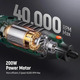 Гравер Багатофункціональна шліфувальна машина Depstech DM-200A Електрична гравер 200 Вт до 40000 об/хв