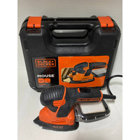 Б/У Багатофункціональна осциляційна шліфувальна машина Black+Decker 120 вт Ka2500K