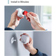 Датчик руху Eufy Security Motion Sensor Alarm, зі сповіщенням на смартфон, White Датчик руху Eufy Security Motion Sensor Alarm