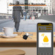 AMOROM Bluetooth Air Tracker Tag, сумісний з iOS та Android, пошук телефону, пошук поблизу, гучний дзвінок, змінний акумулятор