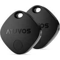 ATUVOS Air Tags - Трекер з брелком для ключів, гаманця, рюкзака. Cумісний лише для iOS. Комплект - 2 штуки