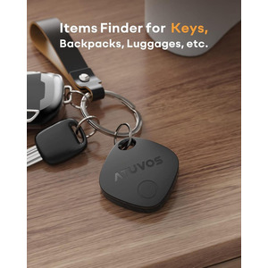ATUVOS Air Tags - Трекер з брелком для ключів, гаманця, рюкзака. Cумісний лише для iOS. Комплект - 2 штуки