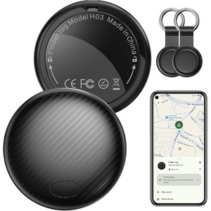 Android Tracker Tag 2 Pack, Smart Tag Bluetooth Key Finder, працює з Google Find My (лише для Android), Locator предметів