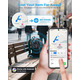 Android Tracker Tag 2 Pack, Smart Tag Bluetooth Key Finder, працює з Google Find My (лише для Android), Locator предметів