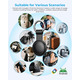Android Tracker Tag 2 Pack, Smart Tag Bluetooth Key Finder, працює з Google Find My (лише для Android), Locator предметів
