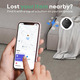 Bluetooth-трекер ATUVOS для Apple Find My (iOS) IP67 | Розумний GPS брелок | Змінна батарея CR2032 (2 шт)