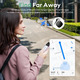 Bluetooth-трекер ATUVOS для Apple Find My (iOS) IP67 | Розумний GPS брелок | Змінна батарея CR2032 (2 шт)