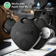 Bluetooth-трекер ATUVOS для Apple Find My (iOS) IP67 | Розумний GPS брелок | Змінна батарея CR2032 (2 шт)