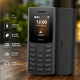 Мобільний телефон Nokia 105 4G Edition (2023) Dual SIM Charcoal — 1.8", 1450 mAh, Bluetooth, VoLTE, FM-радіо без гарнітури